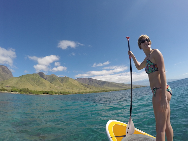 explore maui activities Stand up paddle maui lessons