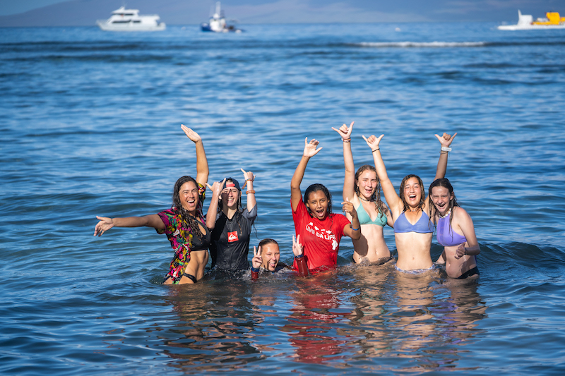 Kelly Potts Maui Teen Surf Camp