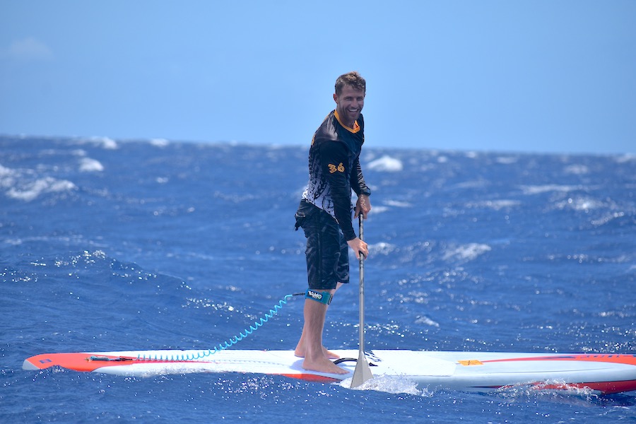 josh riccio maui SUP paddle surfer racer 