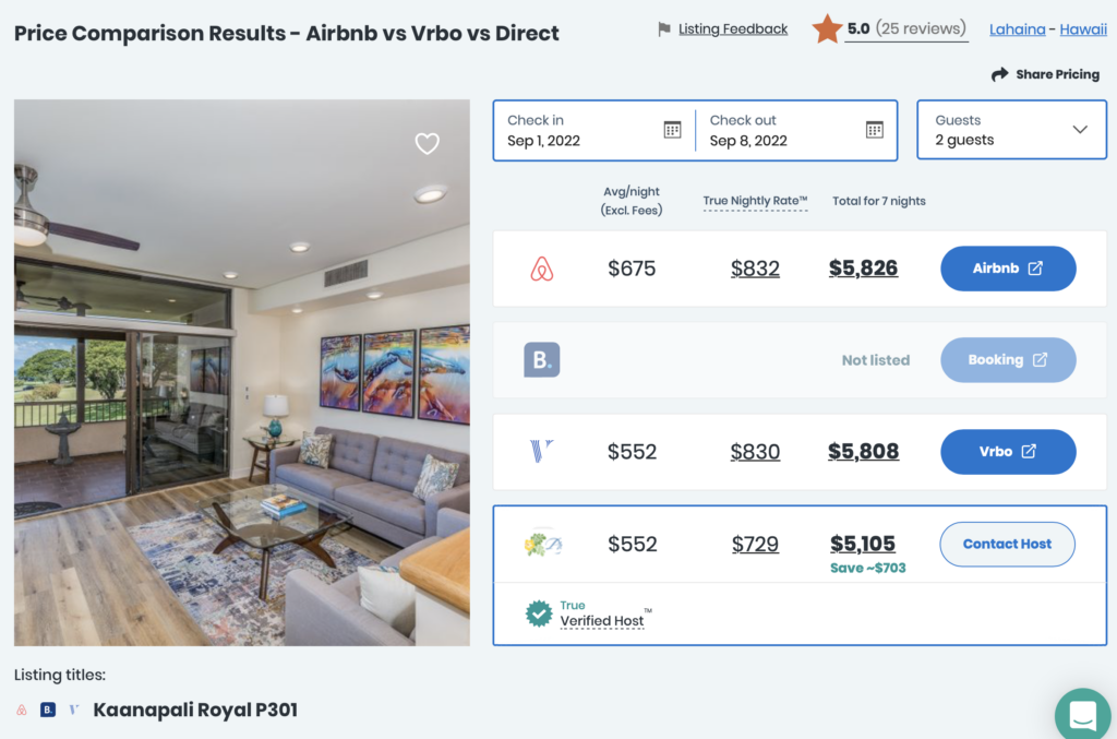 compare VRBO and AIRBNB